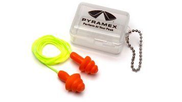 Беруші багаторазові зі шнурком в кейсі Pyramex RP3001PC (захист слуху SNR 30 дБ) PM-EAR-RP3001PC фото