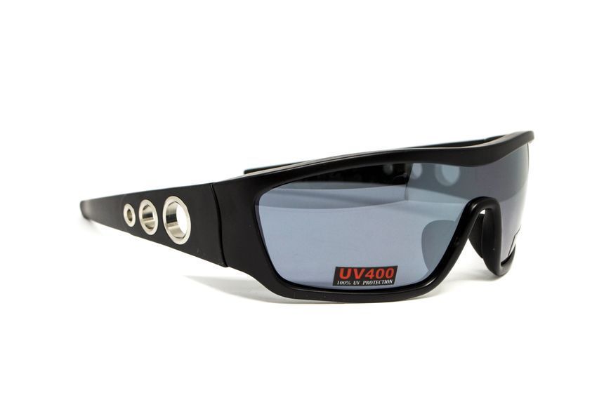 Окуляри захисні Global Vision Rivet (silver mirror) Anti-Fog, дзеркальні сірі GV-RIVET-SM фото