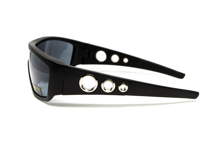 Окуляри захисні Global Vision Rivet (silver mirror) Anti-Fog, дзеркальні сірі GV-RIVET-SM фото