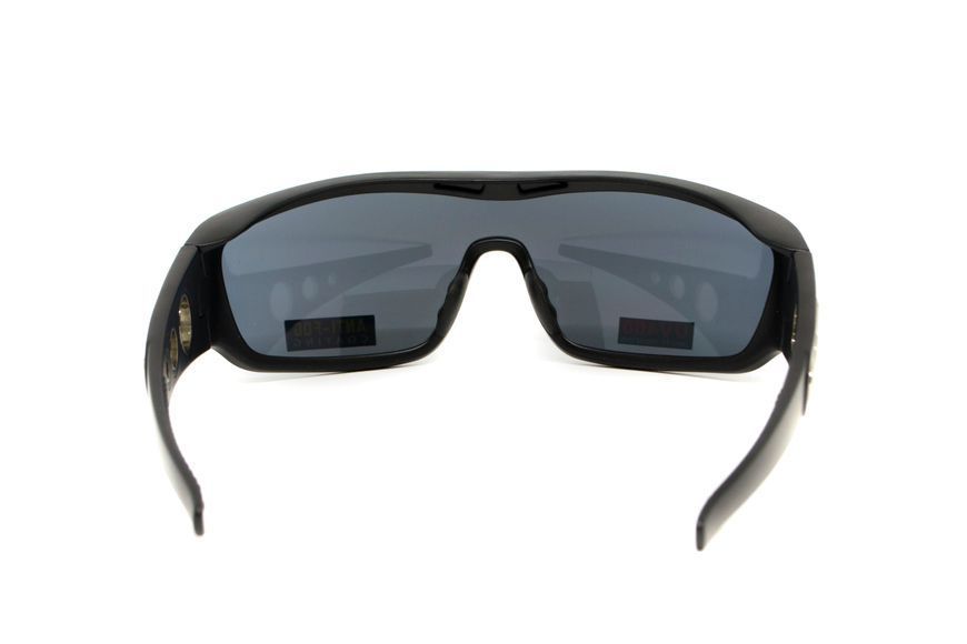 Окуляри захисні Global Vision Rivet (silver mirror) Anti-Fog, дзеркальні сірі GV-RIVET-SM фото