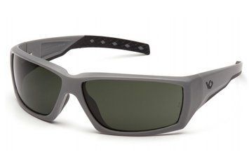 Очки защитные открытые Venture Gear Tactical OverWatch Gray (forest gray) Anti-Fog, чёрно-зелёные в серой оправе 3ОВЕР-У21 фото