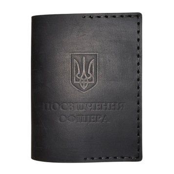 Обкладинка Посвідчення Офіцера Чорна CDOPOB фото