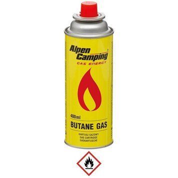 Газовий балон Alpen Camping 400ml GAC400 фото