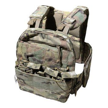Плитоноска StrykeR (Plate Carrier) Мультикам (Закрытого типа) GEN2 PL-M3-2 фото