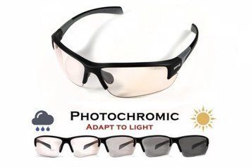 Окуляри фотохромні захисні Global Vision Hercules-7 SD Photochromic (Super Dark Shadowluxe), фотохромні прозорі GV-HER7B-SD3 фото