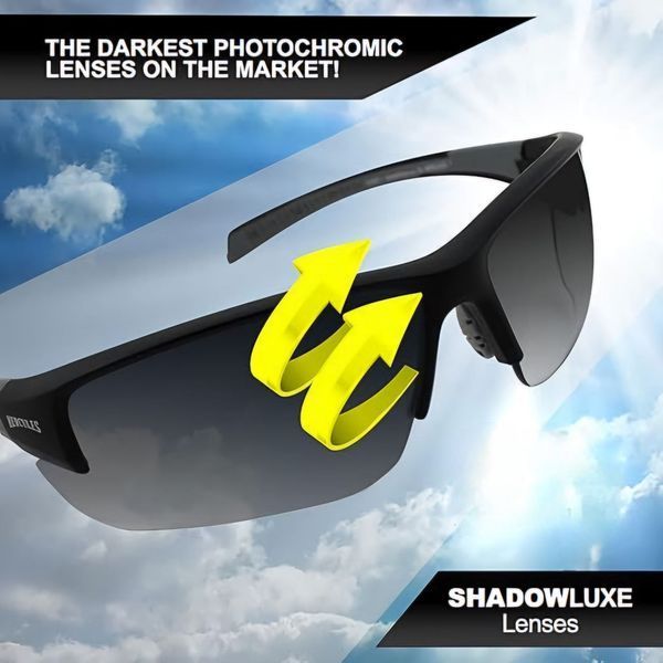 Очки защитные фотохромные Global Vision Hercules-7 SD Photochromic (Super Dark Shadowluxe), фотохромные прозрачные GV-HER7B-SD3 фото