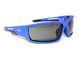 Очки защитные Global Vision Sly Metallic Blue (gray), серые линзы в оправе синий металлик GV-SLYBL-GR фото 5