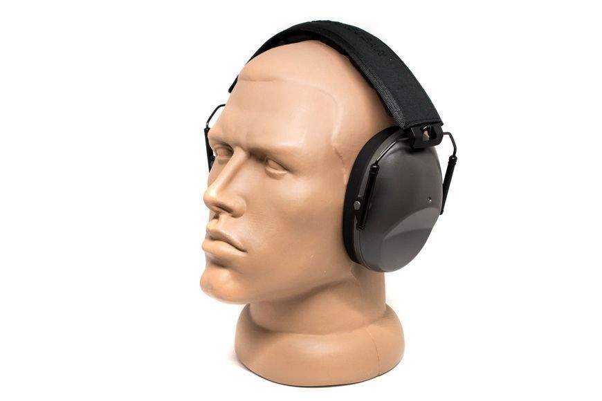 Наушники противошумные защитные Venture Gear VGPM9010C (защита слуха NRR 24 дБ, беруши в комплекте), серые VG-MUF-PM9010C фото