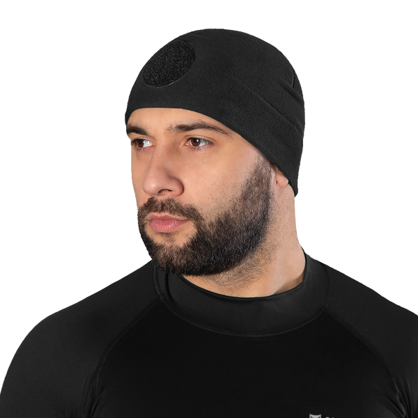 Шапка Beanie 3.0 Himatec 100 НПУ Чорна (8647) 8647 фото