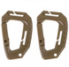 Карабин TACTICAL KARABINER MOLLE (2 ST) COYOTE 15922505 фото 2