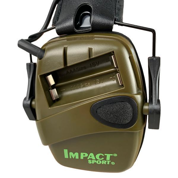 Навушники активні Impact Sport Olive 3585472 фото