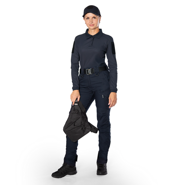 Поло Pani Patrol 2.0 (perf.) Long CoolPass LT Темно-синє (8889) 8889 фото