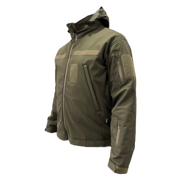 Куртка Soft Shell Shar с подстежкой Олива KSSSO фото