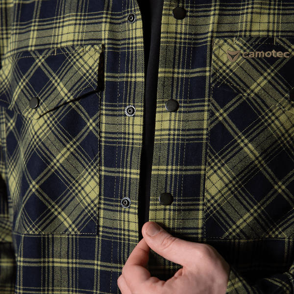 Сорочка &ldquo;Буревій&rdquo; (Logo Tan) Lime Green/Navy 8659 фото