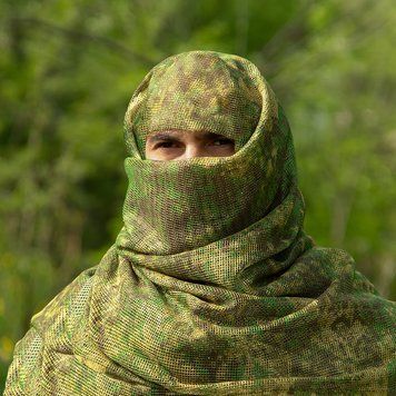 Маскувальний шарф-сітка SFVS 2.0 Pencott Green (8075) 8075 фото