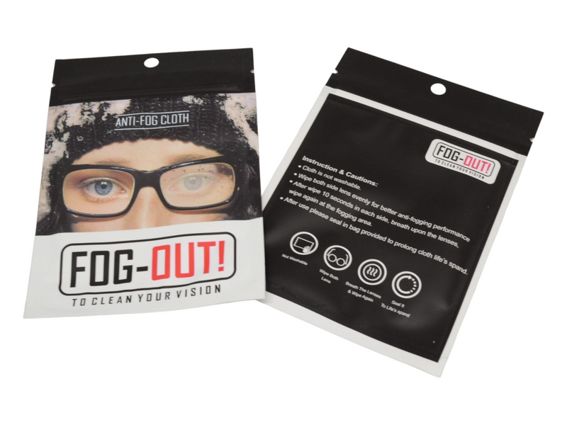 Anti-Fog серветка "FogOut", багаторазова мікрофіброва серветка від запотівання BS-FOGOUT фото