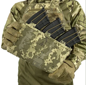 Передняя панель для плитоноски Stryker под 3 магазина LaserCut МM-14 MP3-P фото