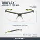 Защитные очки Pyramex Truflex (gray) Anti-Fog, серые в чёрно-серой оправе PM-TRFXB-GR1 фото 10