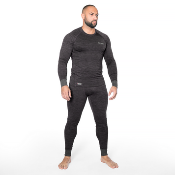 Термобілизна LVL2 Polarheat QS Pro 2.0 Сірий Меланж (7366) 7366 фото