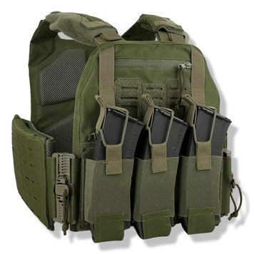 Плитоноска StrykeR (Plate Carrier) Олива (Закрытого типа) PL-X3 фото