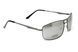 Очки поляризационные BluWater Navigator-3 Gun Metal Polarized (flash mirror), серые зеркальные в тёмной металлической оправе BW-NAV3G-FM2 фото 1
