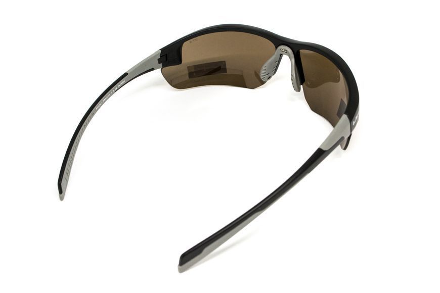 Окуляри поляризаційні захисні BluWater Samson-3 Z87.1 Polarized (brown), коричневі BW-SAM3Z-BRN2 фото