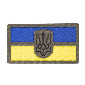 Патч Camotec Герб України (4.5*8) Олива 9096 фото