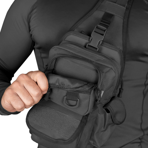Сумка Gunner Sling 2.0 Чорна (7112) 7112 фото