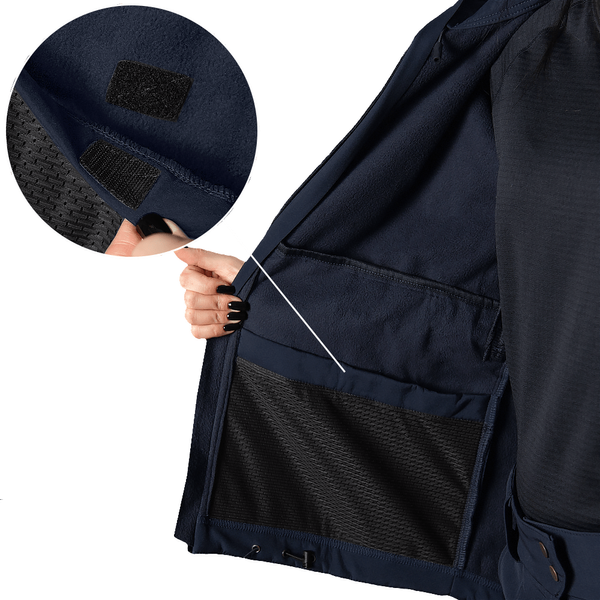 Жіноча куртка Stalker SoftShell Темно-синя (7443) 7443 фото