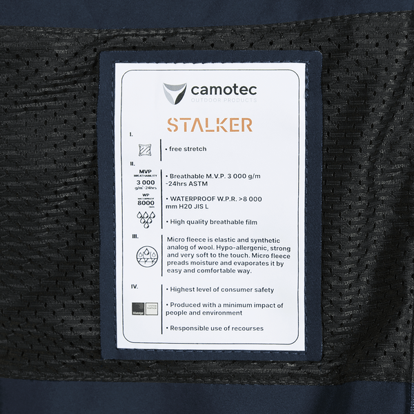 Жіноча куртка Stalker SoftShell Темно-синя (7443) 7443 фото