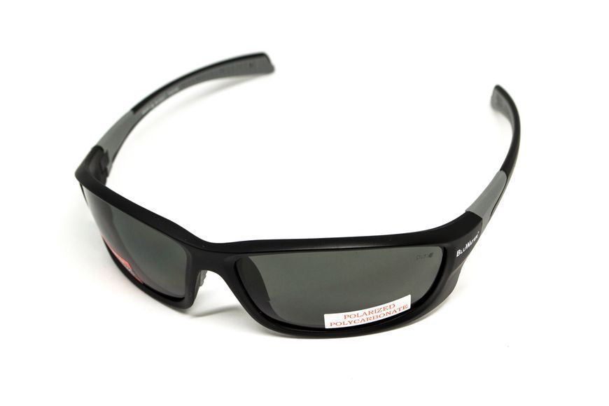Очки поляризационные защитные BluWater Samson-1 Z87.1 Polarized (gray), серые BW-SAMZ-GR2 фото