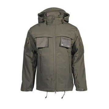Куртка SoftShell POLICE олива 3418415 фото