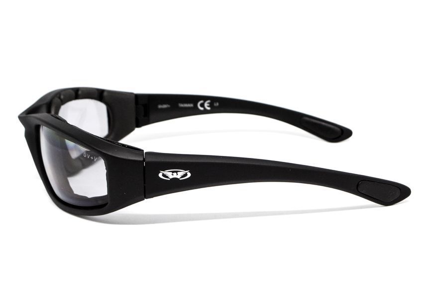 Окуляри фотохромні захисні з поляризацією Global Vision Kickback-Z Polarized+Photochromic (light gray) Anti-Fog GV-KIKB-CL123 фото