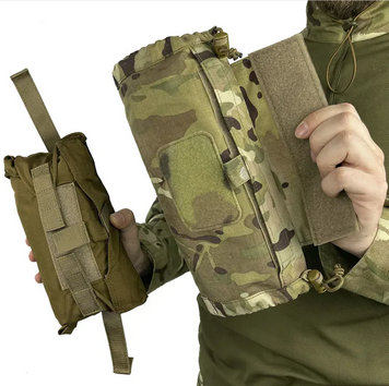 Подсумок медицинский туннельного типа горизонтальный ROLL Multicam APT-Mt фото