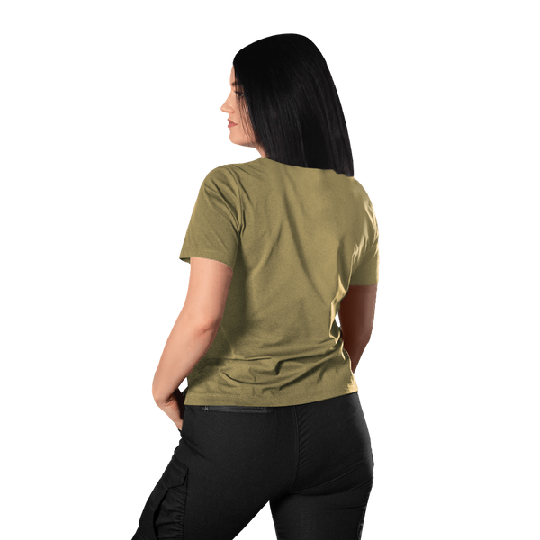 Футболка Pani Totem Logo V-neck Tan (8285) 8285 фото
