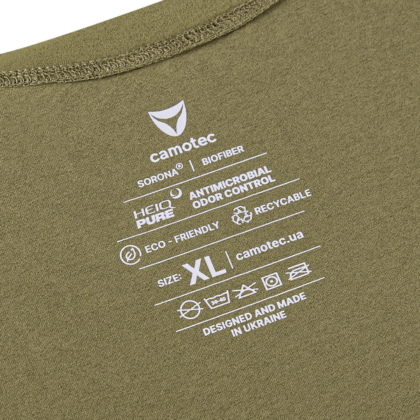Футболка Pani Totem Logo V-neck Tan (8285) 8285 фото