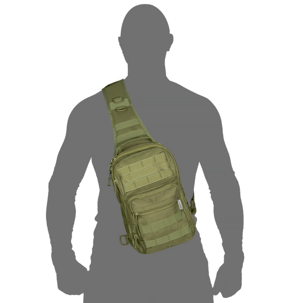 Сумка COB Sling Олива (7118) 7118 фото