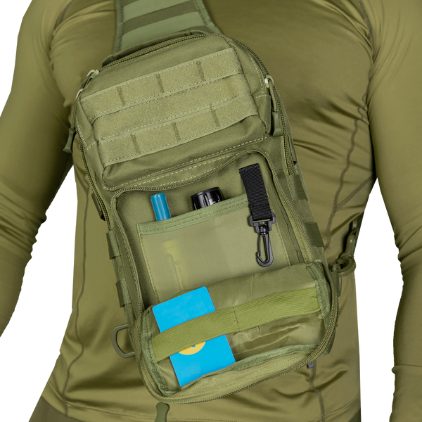 Сумка COB Sling Олива (7118) 7118 фото