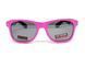 Очки защитные открытые Swag Hipster-B Pink (Flash mirror) зеркальные серые SW-HIPSPK-FM фото 3