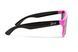 Очки защитные открытые Swag Hipster-B Pink (Flash mirror) зеркальные серые SW-HIPSPK-FM фото 4