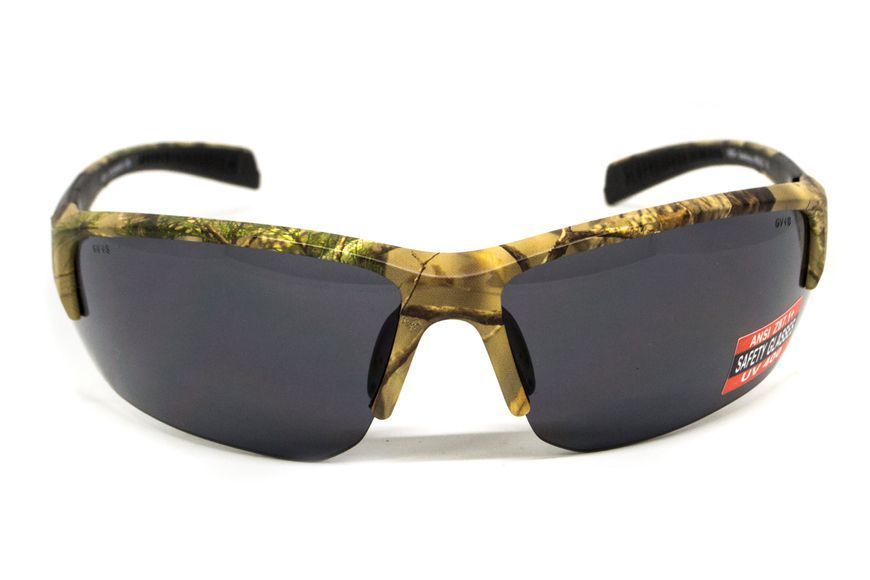 Окуляри захисні Global Vision Hercules-7 Forest Camo (gray), сірі в камуфльованій оправі GV-HER7CAM-GR фото