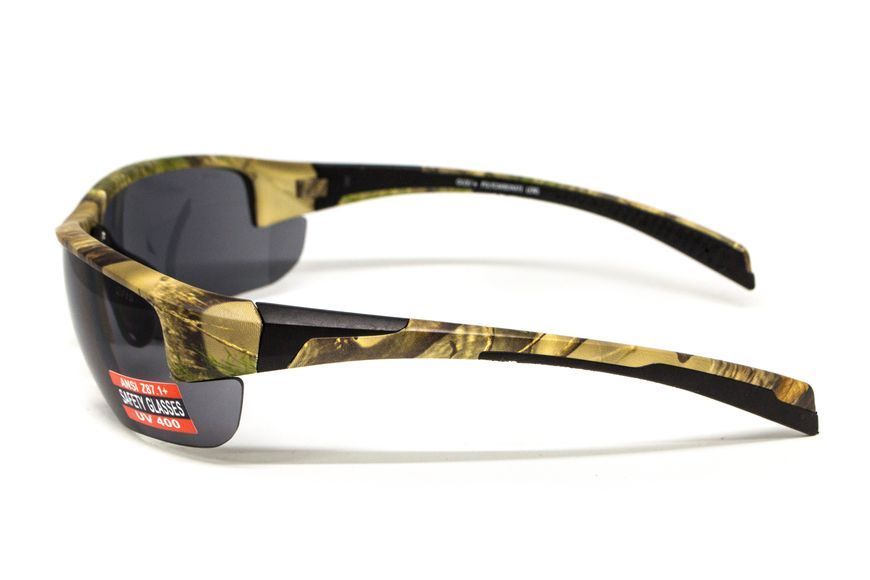Окуляри захисні Global Vision Hercules-7 Forest Camo (gray), сірі в камуфльованій оправі GV-HER7CAM-GR фото