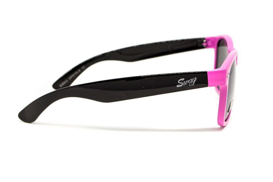 Очки защитные открытые Swag Hipster-B Pink (Flash mirror) зеркальные серые SW-HIPSPK-FM фото