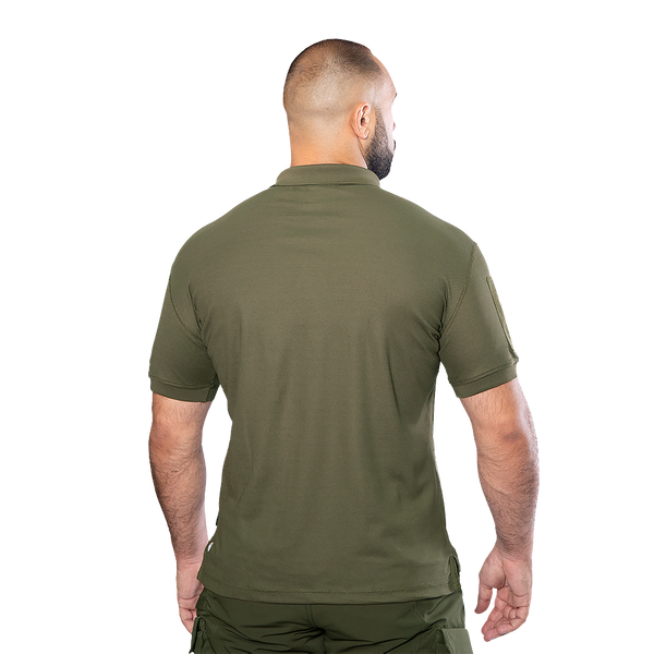 Поло Army ID 2.0 CoolPass Pique LT Олива&nbsp;(8082) 8082 фото
