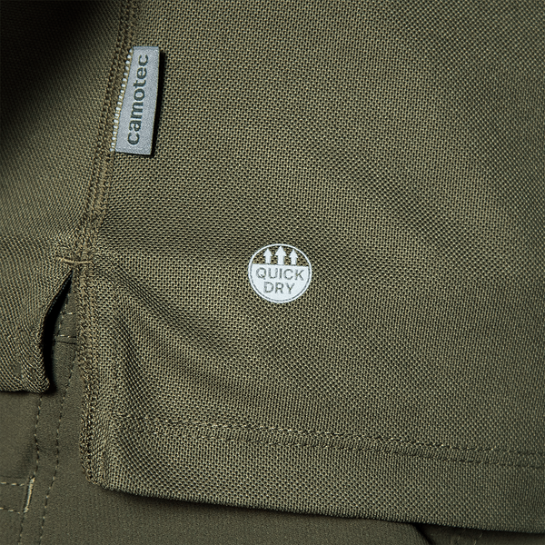 Поло Army ID 2.0 CoolPass Pique LT Олива&nbsp;(8082) 8082 фото