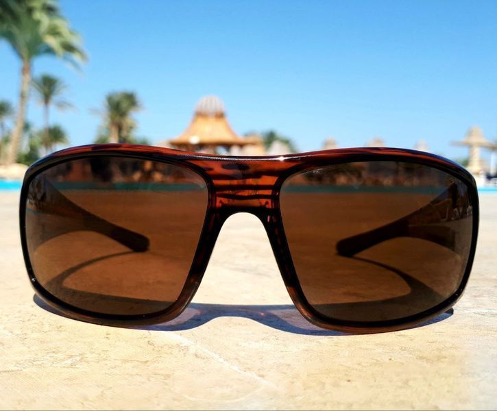 Очки поляризационные защитные 2в1 BluWater Babe Winkelman Polarized (brown) коричневые 4ВИН3-Ч50П фото