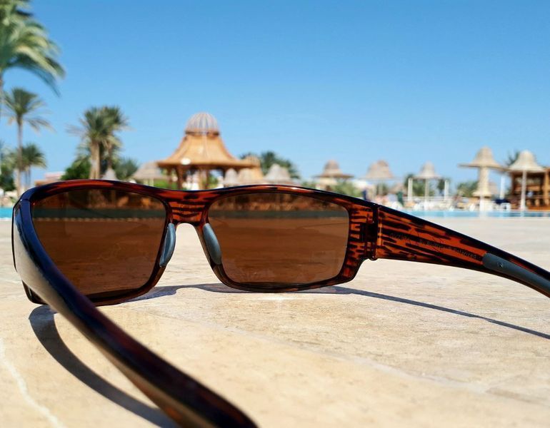 Очки поляризационные защитные 2в1 BluWater Babe Winkelman Polarized (brown) коричневые 4ВИН3-Ч50П фото