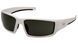 Окуляри захисні Venture Gear Pagosa White (forest gray) Anti-Fog, сіро-зелені в білій оправі VG-PAGW-GR1 фото 1