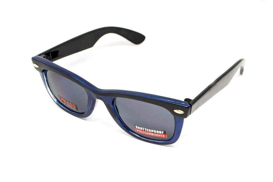 Очки защитные открытые Swag Hipster-4 Blue (gray) серые SW-HIPSBLU-GR фото