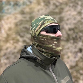 Шапка-маска, балаклава ТТХ, Fleece-260 мультікам НФ-00003337 фото